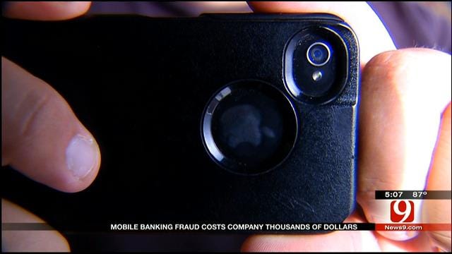 Mobile Banking Used To Steal Thousands From OKC Business