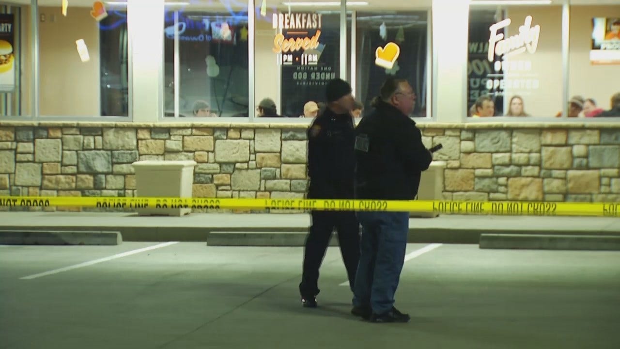 WEB EXTRA: Video From Scene Of Shooting Outside Owasso Restaurant