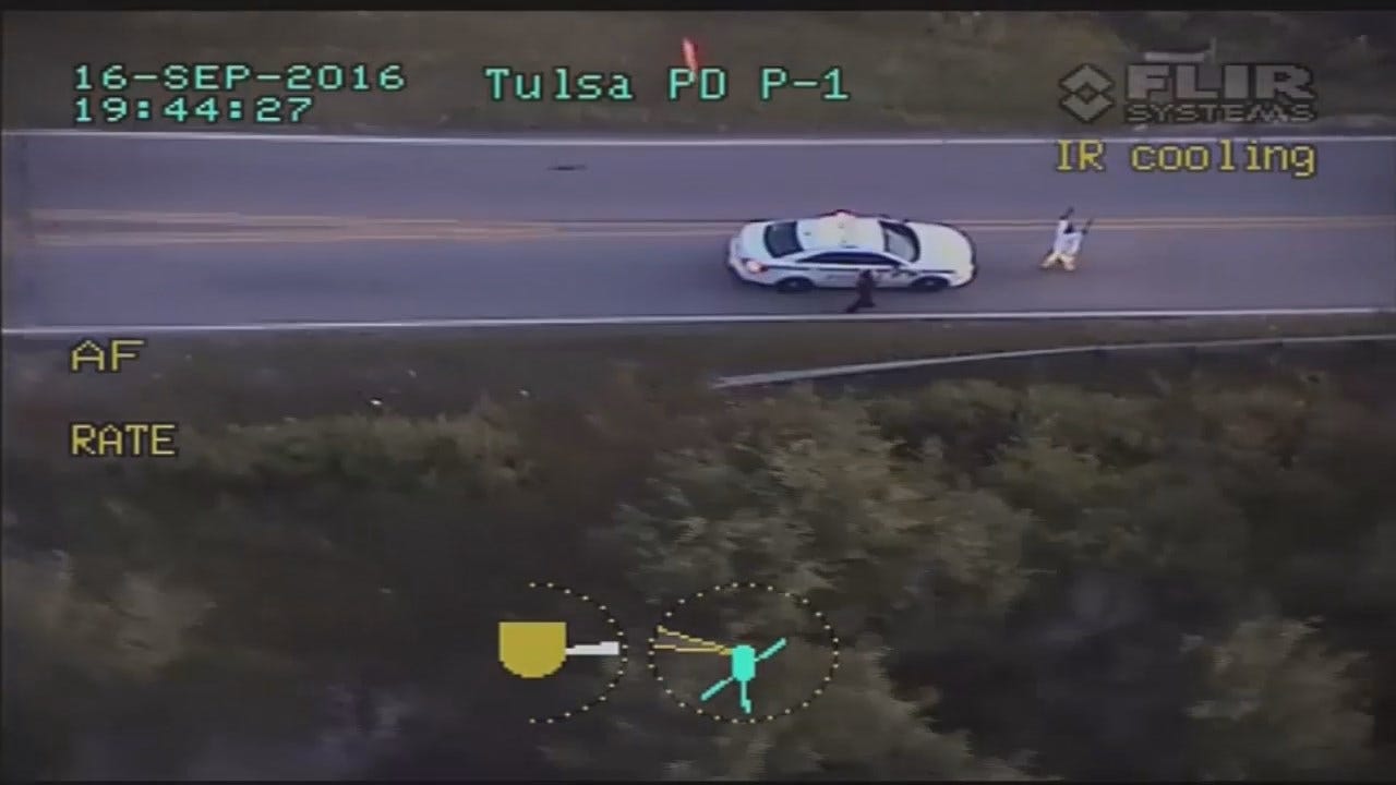 TPD Explains Why Chopper Was Over Terence Crutcher Shooting