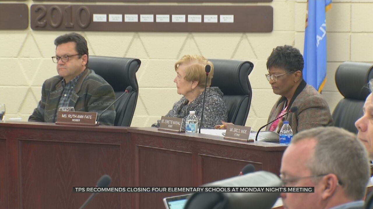 Tulsa Public Schools Superintendent Recommends Closing Schools