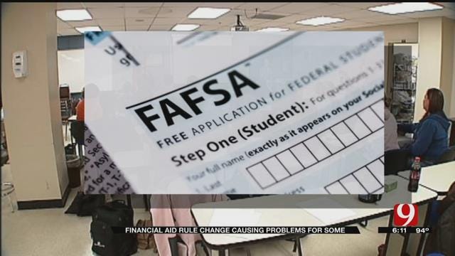 Financial Aid Rule Change Causing Problems For Some OK College Students