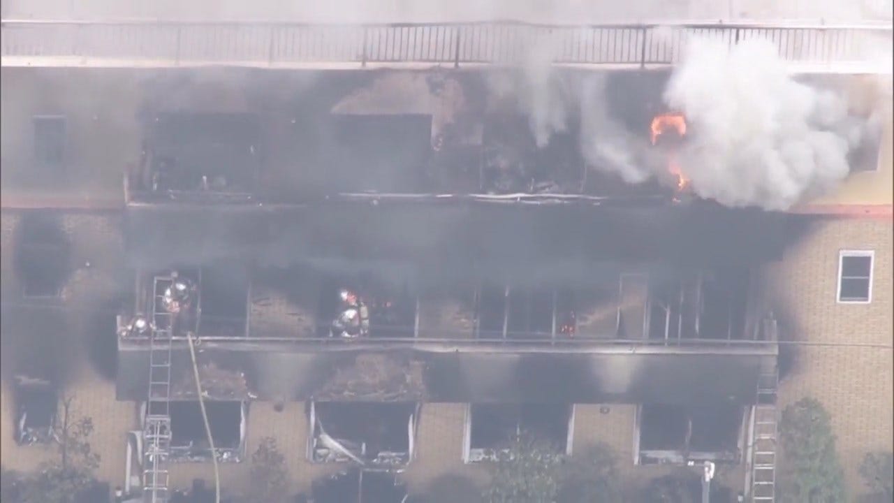 At Least 30 Feared Dead In Suspected Arson Attack In Japanese Animation Studio