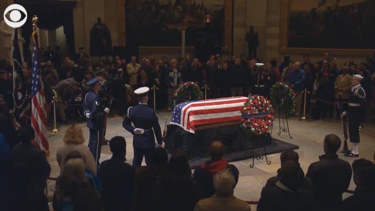 National Day Of Mourning For Former President George HW Bush