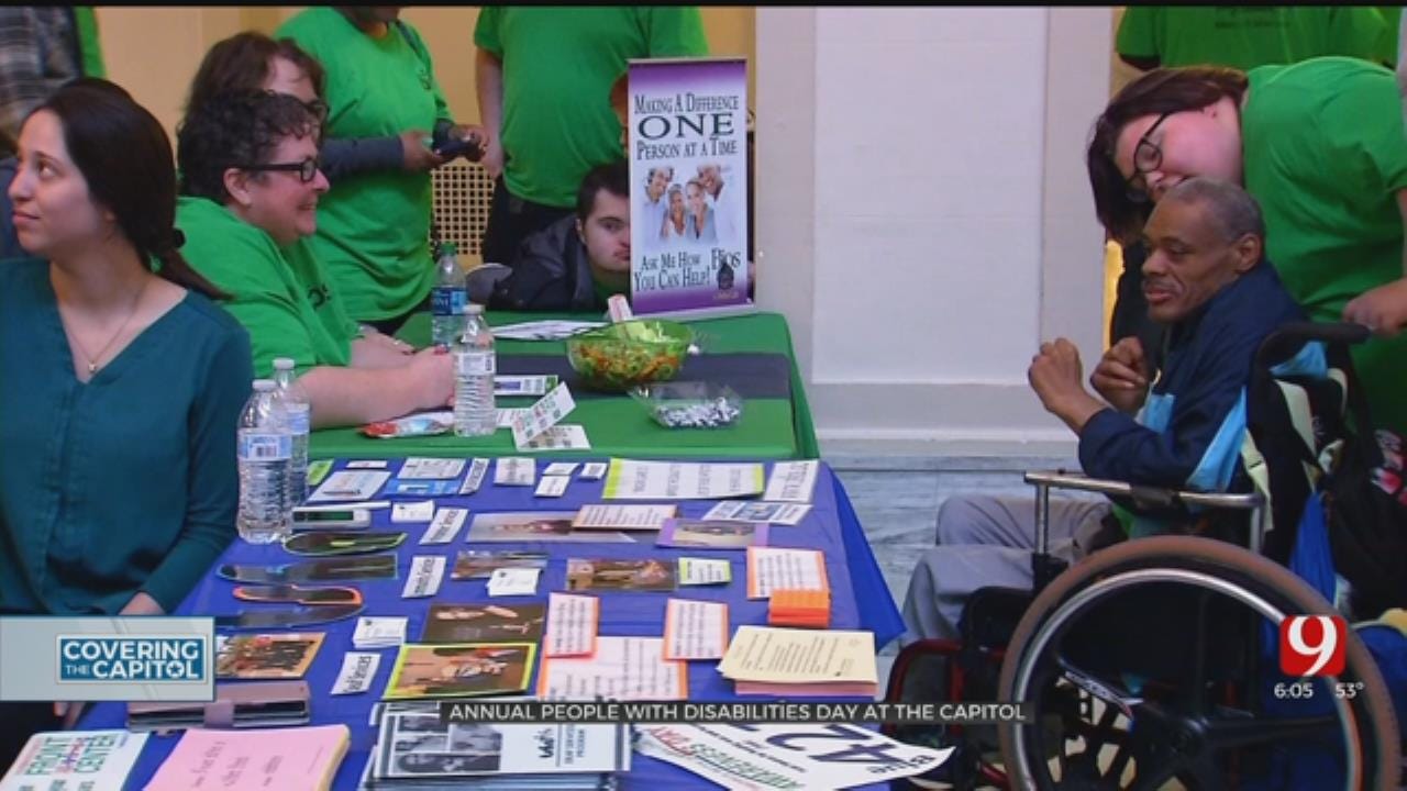 Oklahomans With Disabilities Share Stories, Lobby For Change At State Capitol
