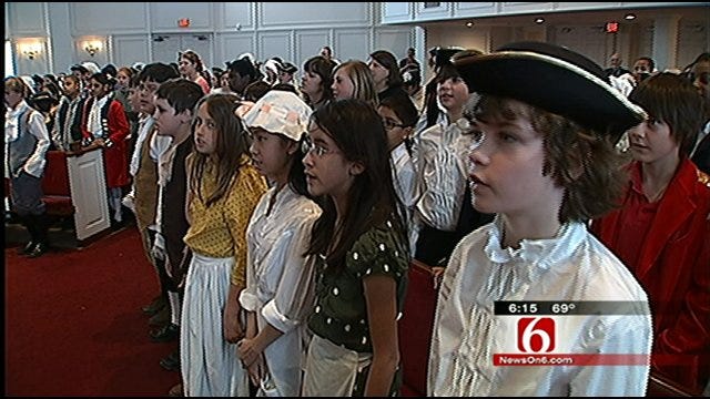Oklahoma Students Relive American History Through 'Revolutionary Day'