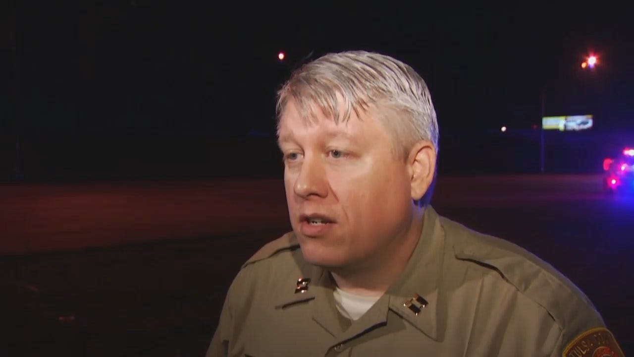 WEB EXTRA: Tulsa County Sheriff's Captain John Bryant Talks About Chase