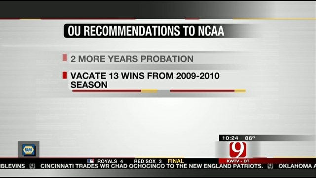 OU Submits Penalty Recommendations To NCAA