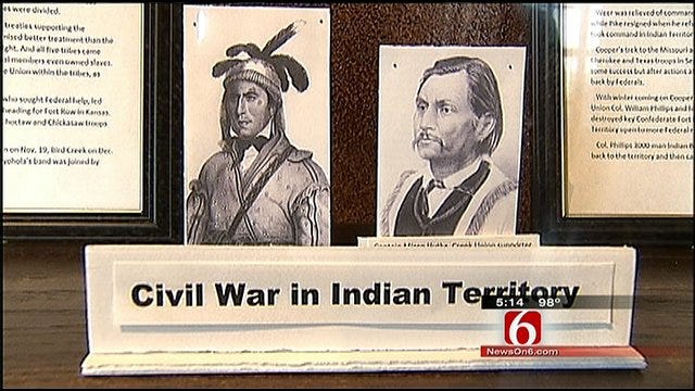Sand Springs Exhibit Paints Picture Of Indian Territory During The Civil