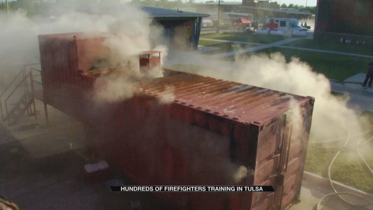 Firefighters Gather In Tulsa For Special Training