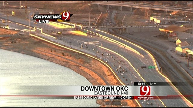 New Section of I-40 Grows With Oklahoma City