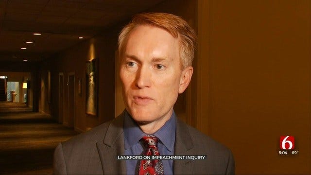 Senator James Lankford Comments On Impeachment Inquiry Against President Trump