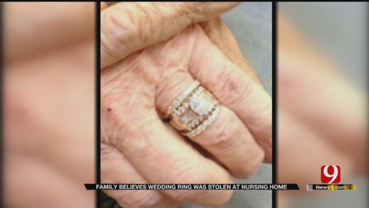 Family Believes Wedding Ring Was Stolen From Sleeping Elderly Woman's Hand