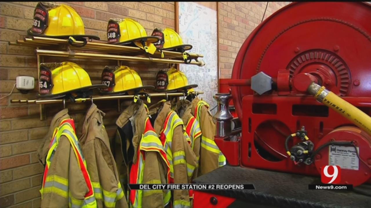 Del City FD Reopens Second Station With Help Of New Firefighters