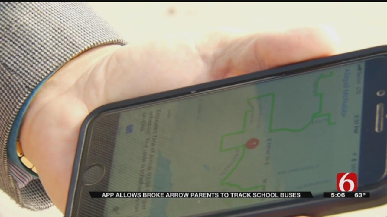 New App Lets Broken Arrow Parents Track Their Kids' School Bus