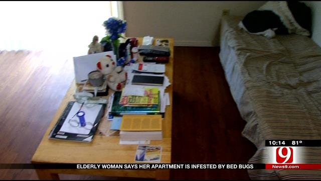 Elderly Woman Says Her Apartment Is Infested With Bed Bugs