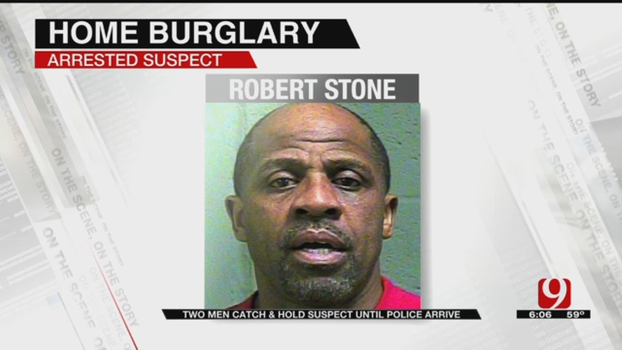 OKC Police: Burglar Held By Home's Occupants, Arrested On Multiple Charges