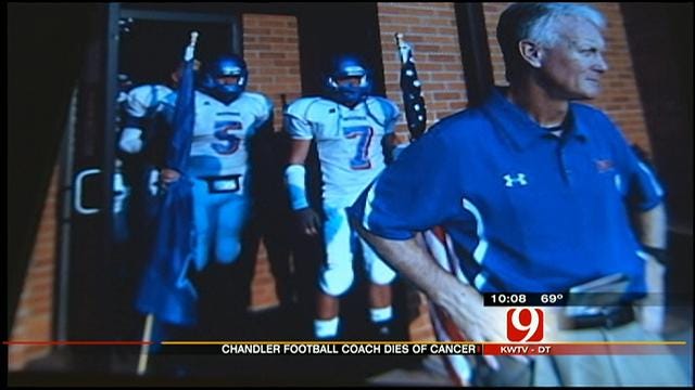 Vigil Held For Passing Of Chandler Football Coach