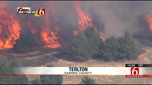 Evacuations Ordered For Terlton Area, Wildfires Continue To Burn