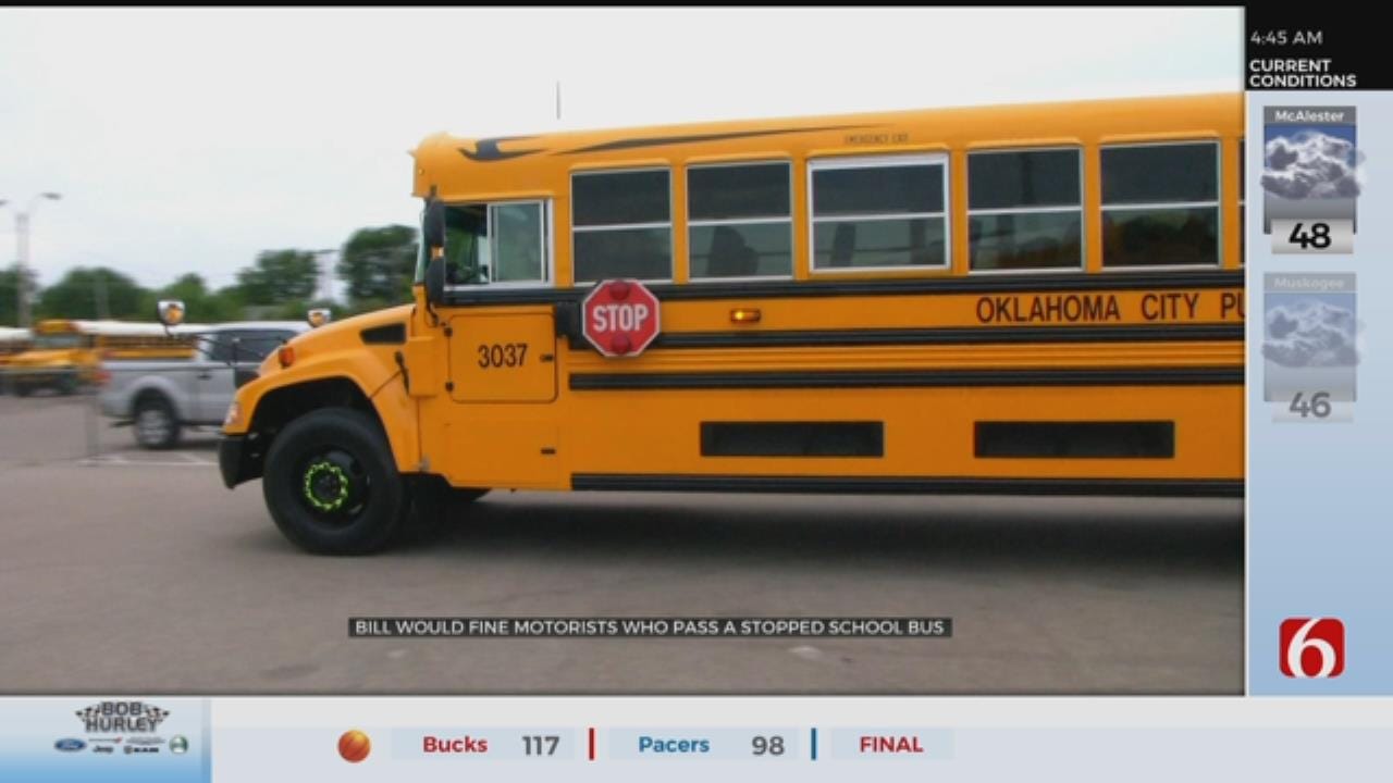 New Bill Will Fine Motorists Who Fail To Stop For School Buses