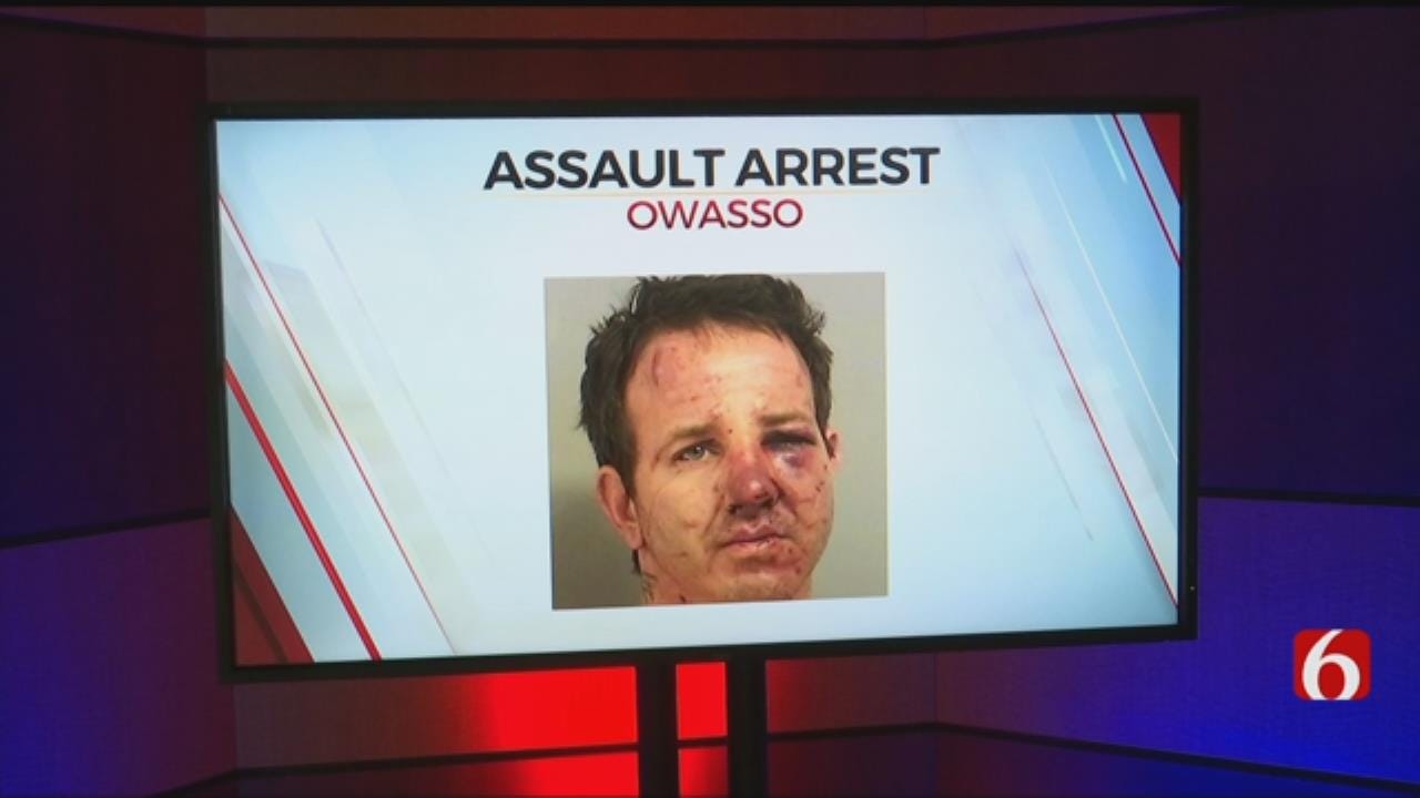 Owasso Man Suspected Of Domestic Abuse Assaults Officers