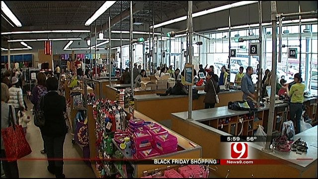 OKC Black Friday Shoppers "On A Mission"