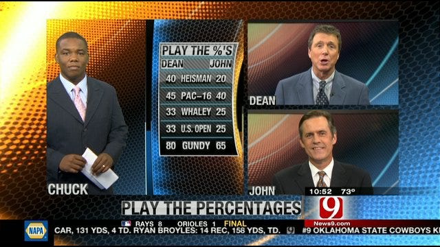 Play the Percentages: Sept. 4, 2011
