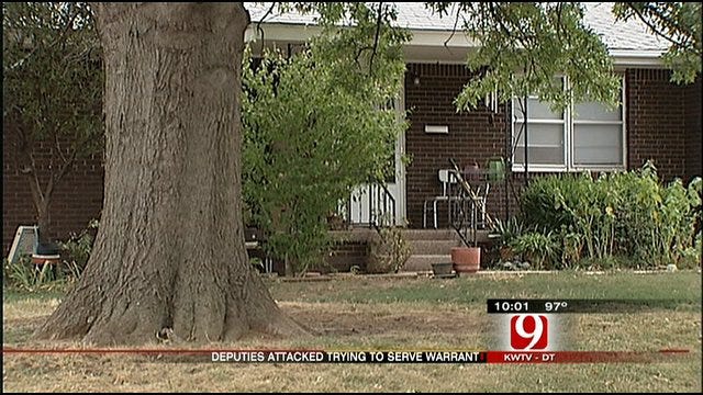 Deputies Attacked When Trying To Arrest OKC Man