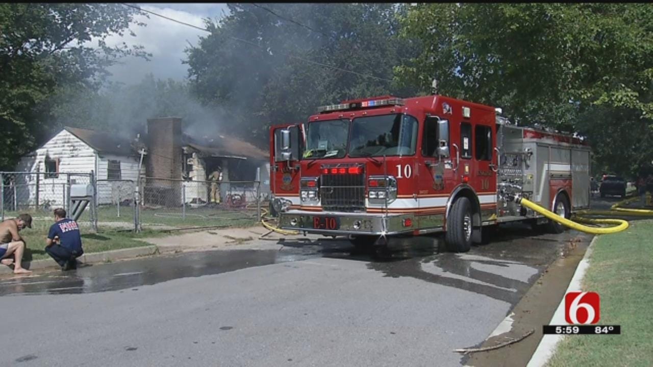 Tulsa House Total Loss After Fire