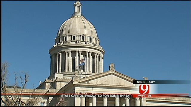 Bomb Threat Made Against Oklahoma State Capitol Under Investigation