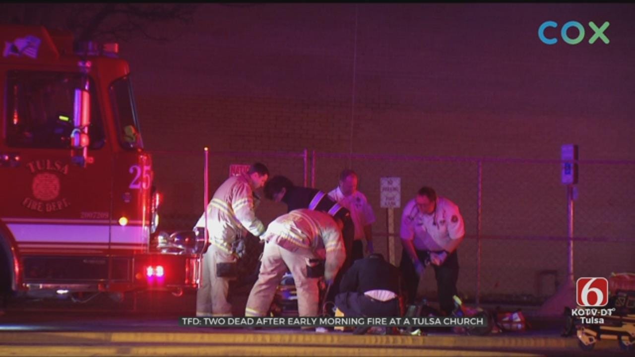 2 Dead After Fire At Tulsa Church Building