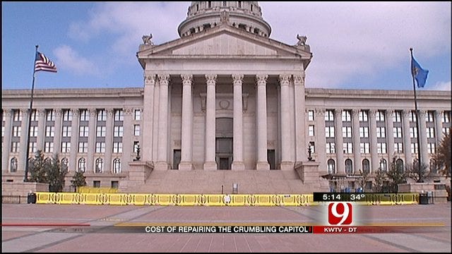 Crumbling Capitol In Need Of Repairs