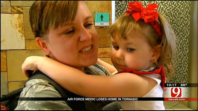 Moore Soldier Who Lost Home In Tornado Returns To Oklahoma