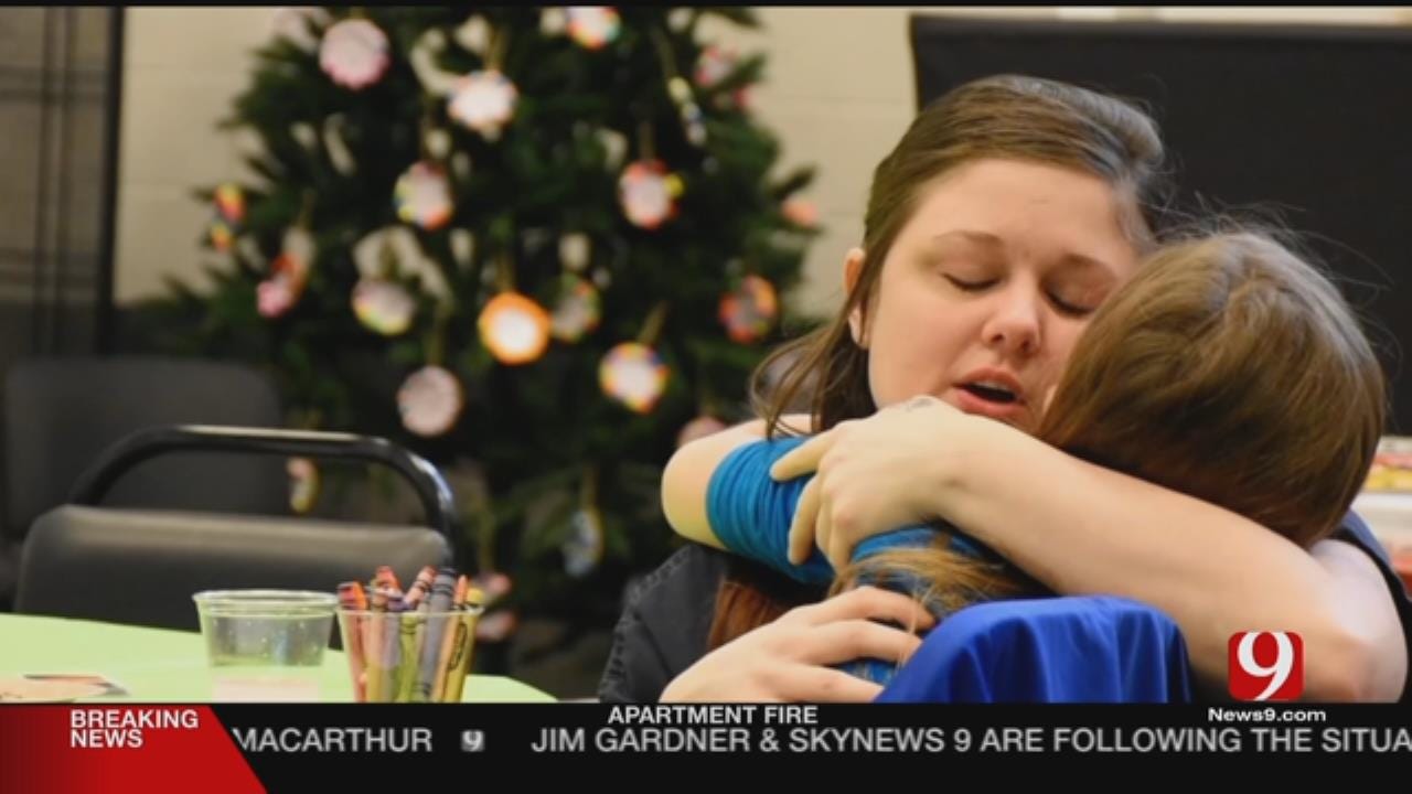 Mothers In Cleveland County Jail Embrace Their Children Ahead Of Christmas