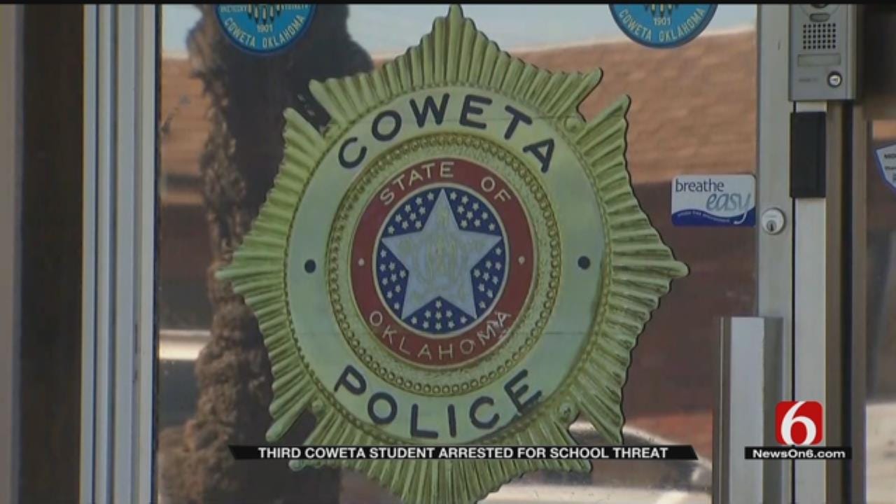 Coweta Police Arrest Third Student For School Threats