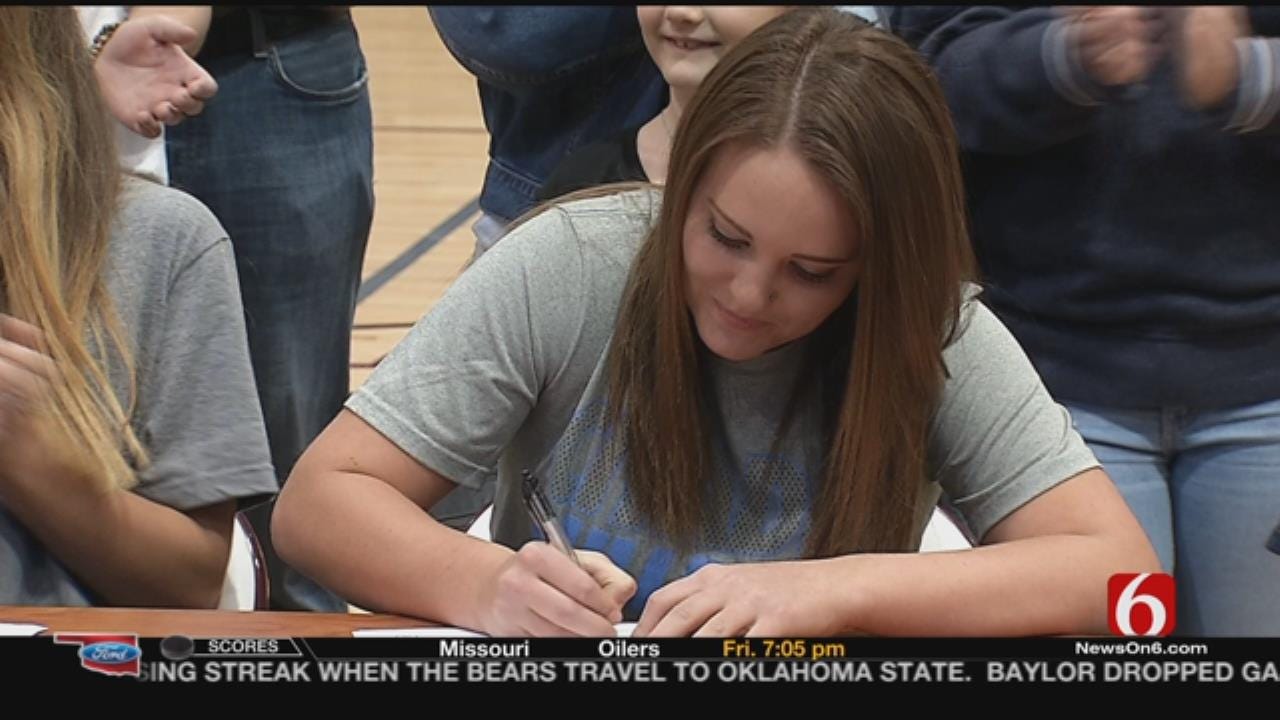Jenks Soccer Player Commits To Serving County On Signing Day