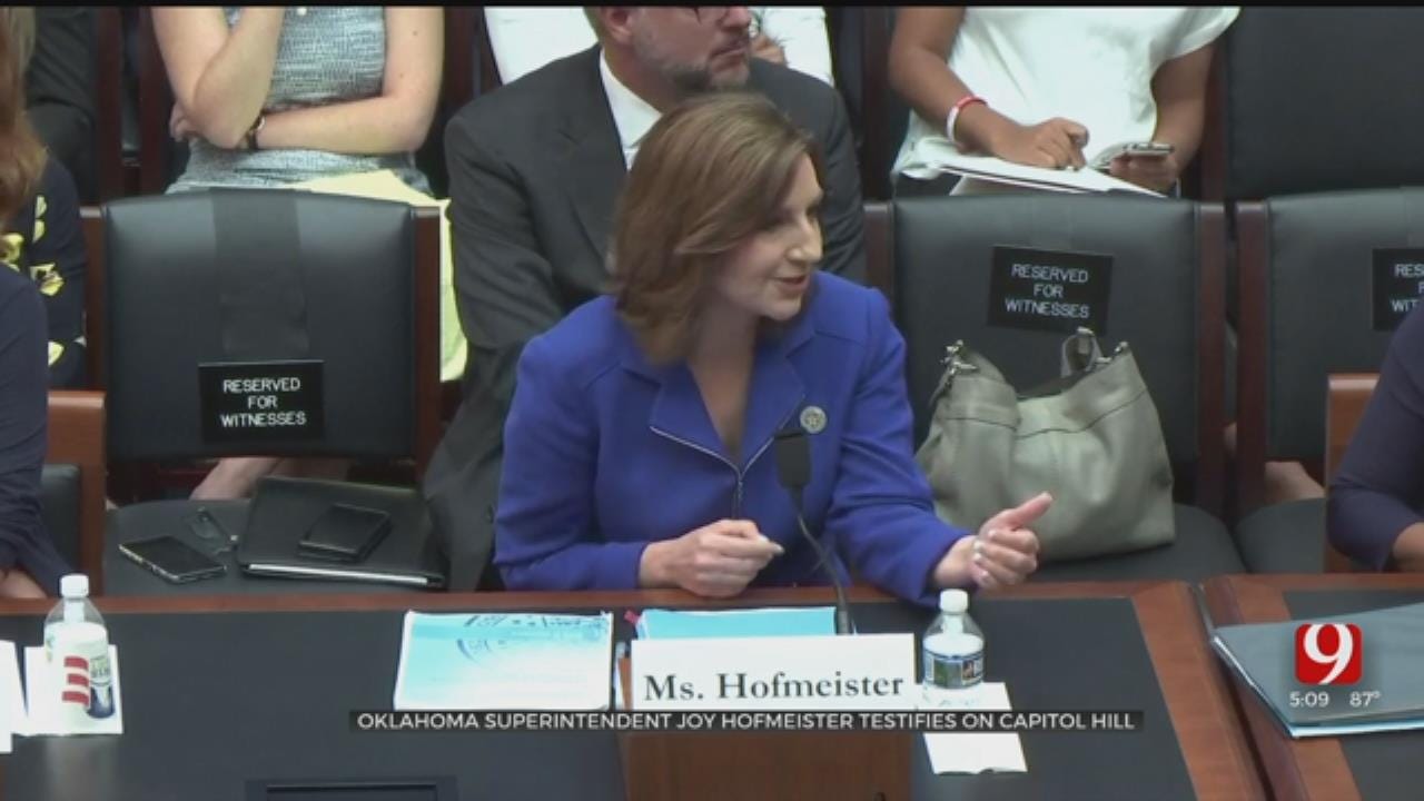 State Supt. Hofmeister Testified Before U.S. House Committee On The Importance Of 'Trauma-Informed' Teaching