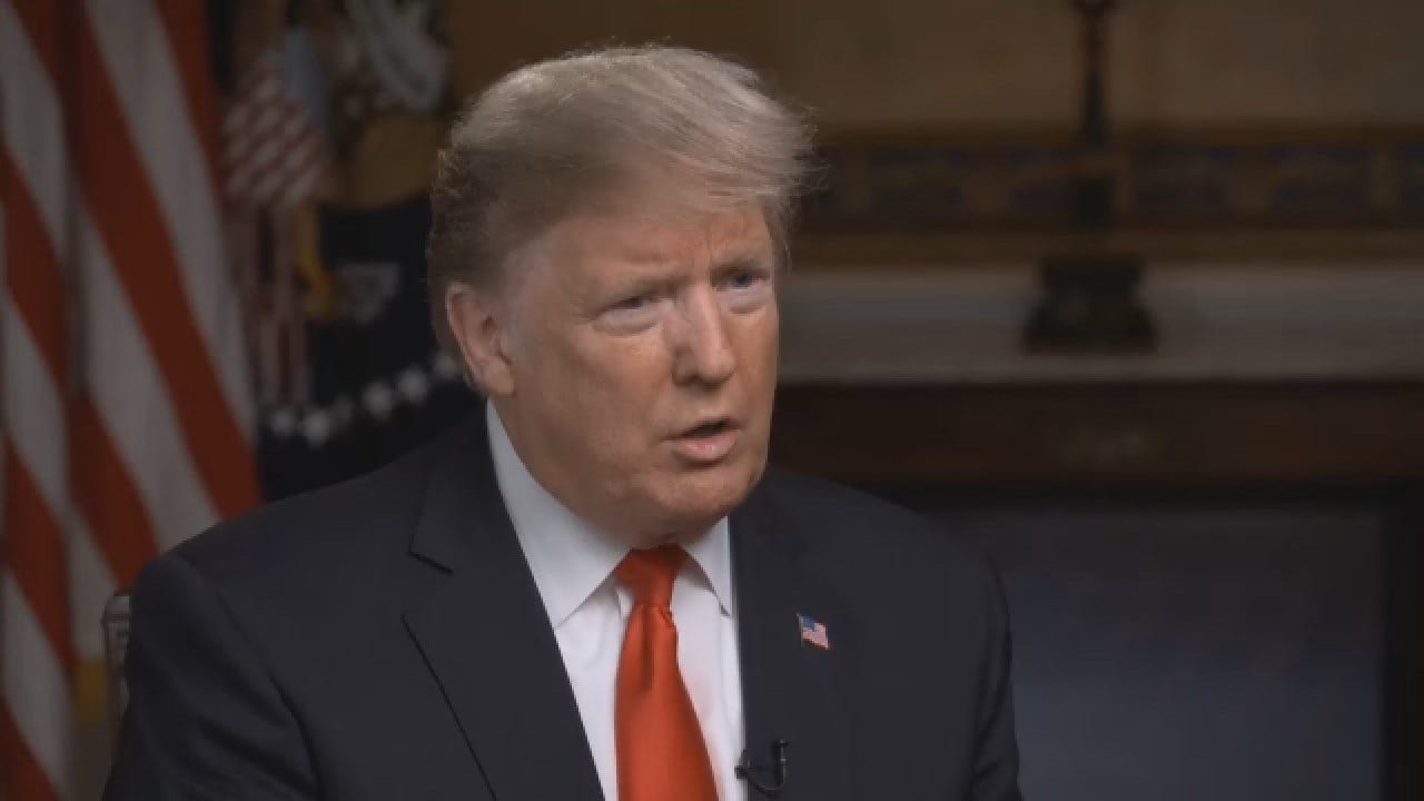 Trump Says 'Only Way' Democrats Can Win Is To 'Bring Out' Impeachment