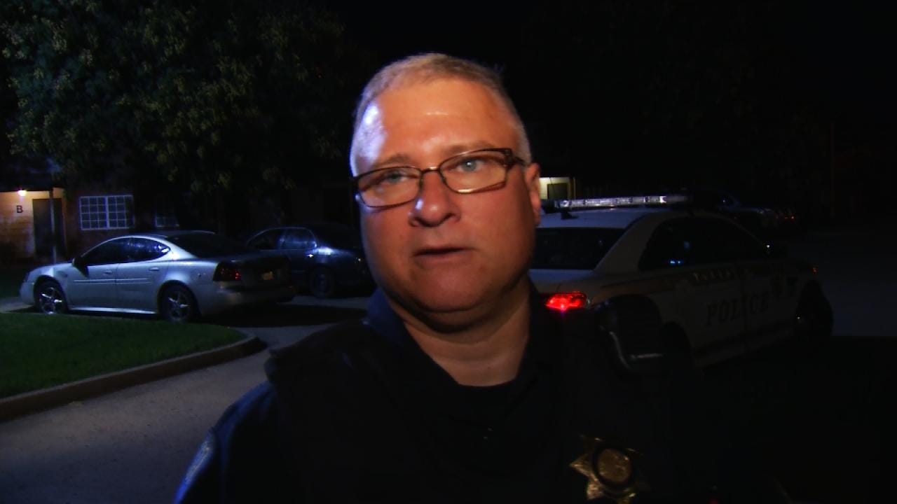 WEB EXTRA: Tulsa Police Sgt. Steve Stoltz Talks About Shots Fired