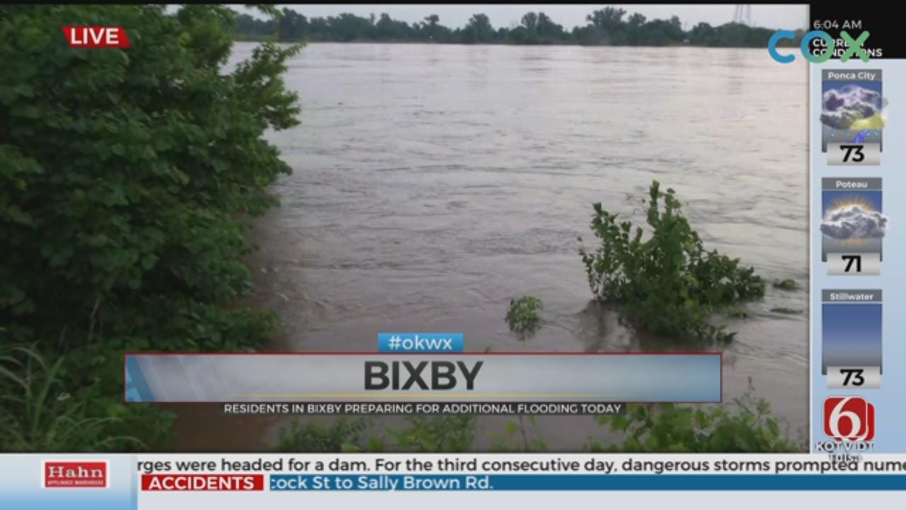 Bixby Neighborhoods, Businesses Impacted By Flooding