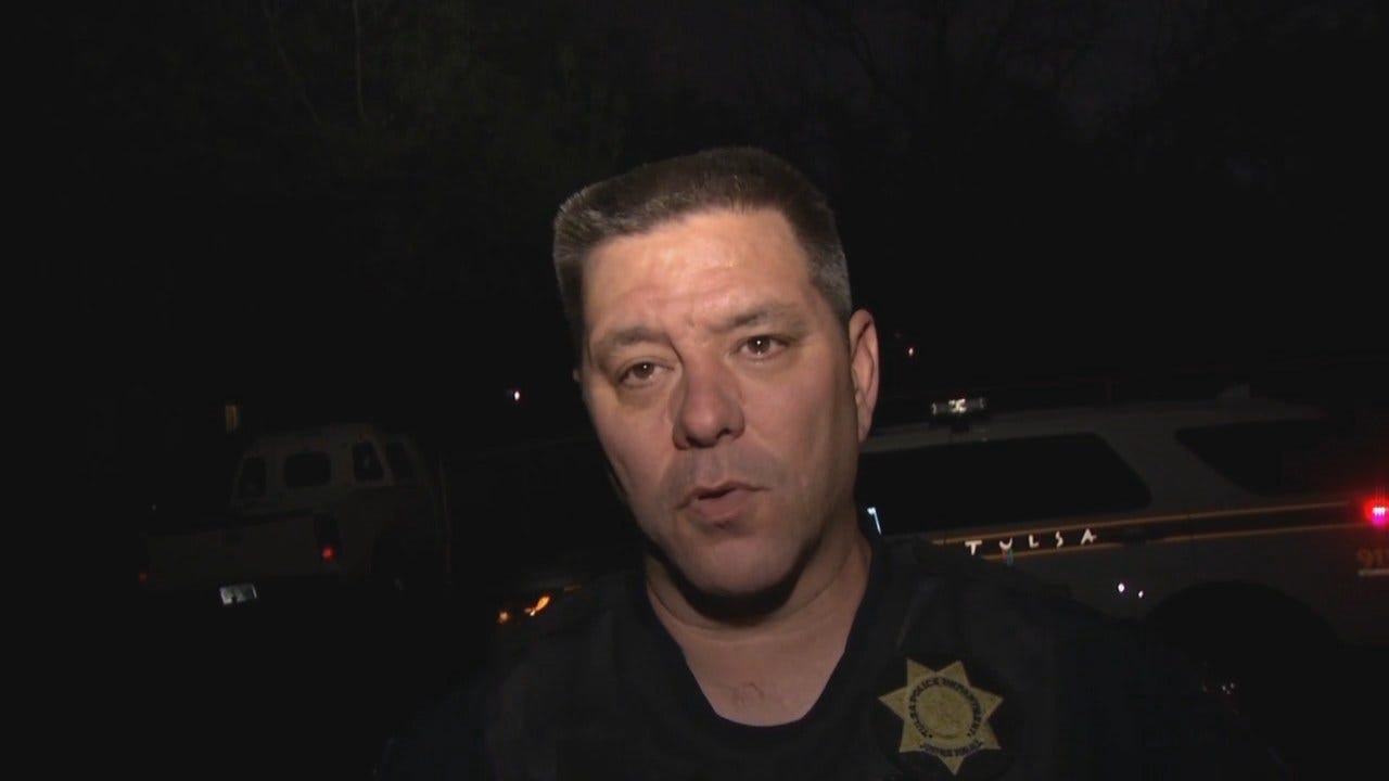 WEB EXTRA: Tulsa Police Sgt. Brett Bilyeu Talks About Stabbing