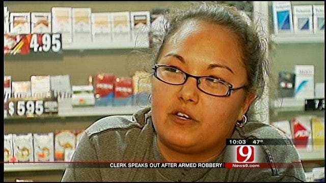 Clerk Speaks Out After Gunman Robbed Norman Convenience Store
