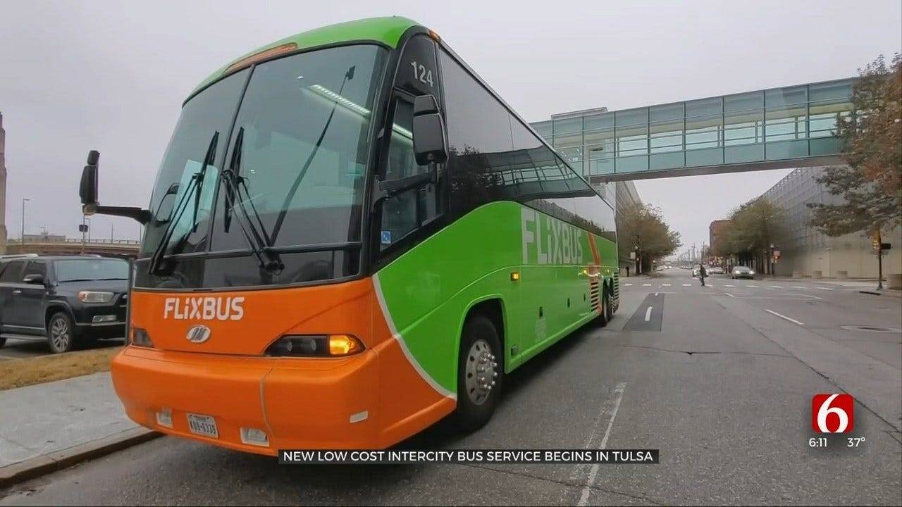 New Low Cost Intercity Bus Service Begins In Tulsa