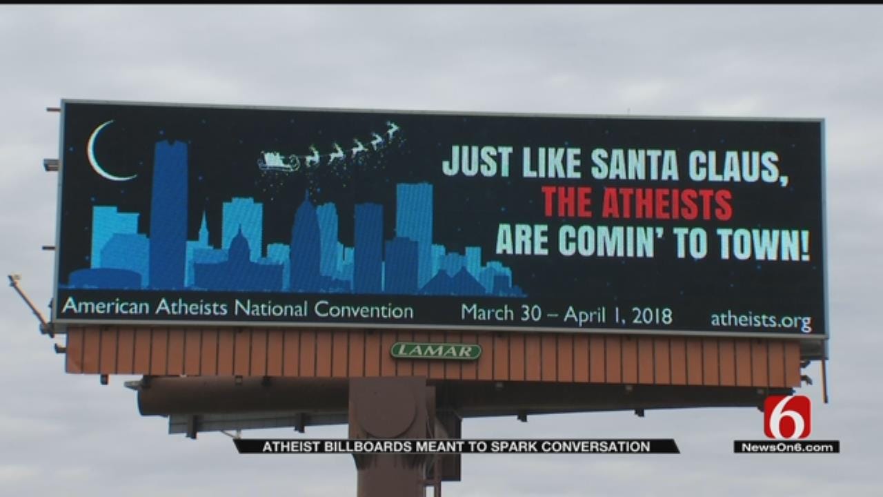 Atheist Billboards Pop Up In Tulsa, OKC
