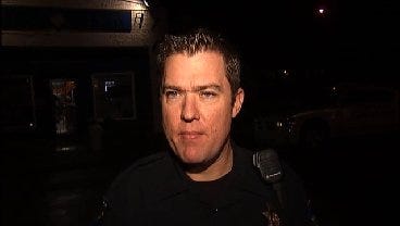 WEB EXTRA: Tulsa Police Talk About Blue Jackalope Burglary Attempt