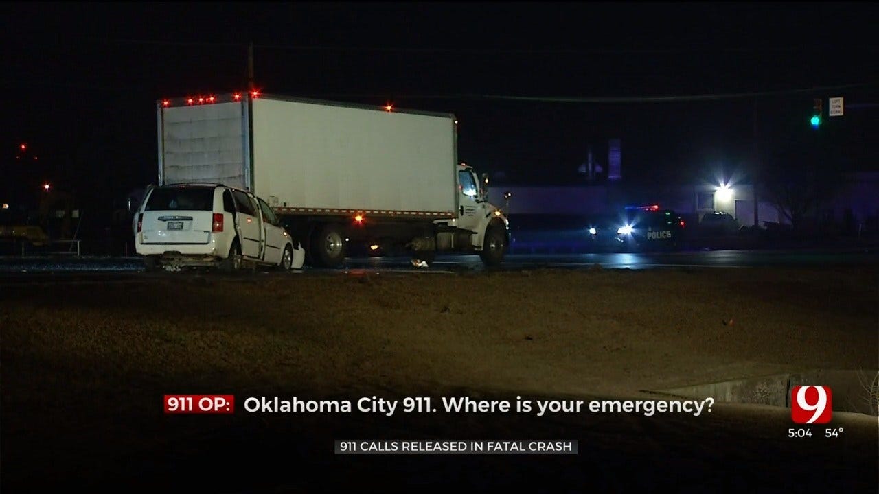 Police Investigate After Man Dies In Crash Involving Box Truck In NW OKC
