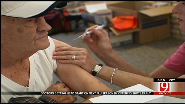 Doctors Getting A Head Start On Upcoming Flu Season