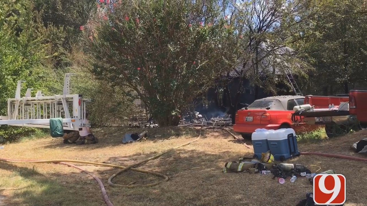 WEB EXTRA: Several Fire Crews Respond To Deadly Spencer House Fire