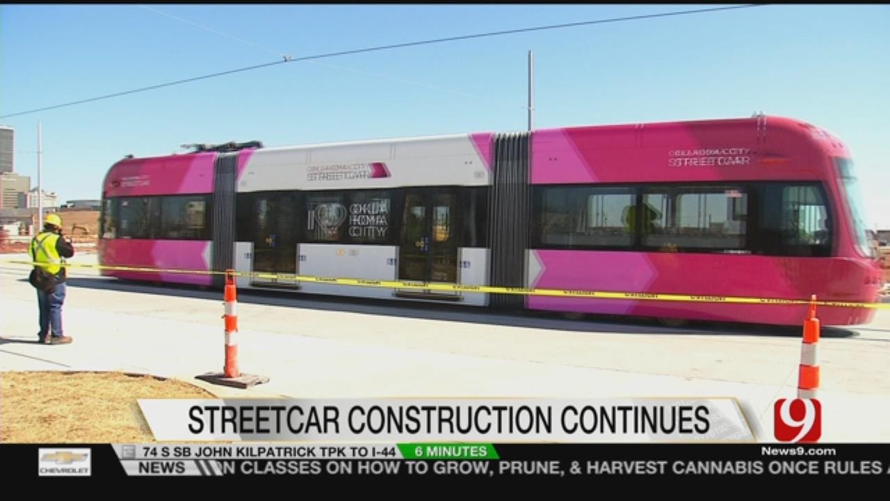 Streetcar Progress Leads To Road Closures In Downtown OKC