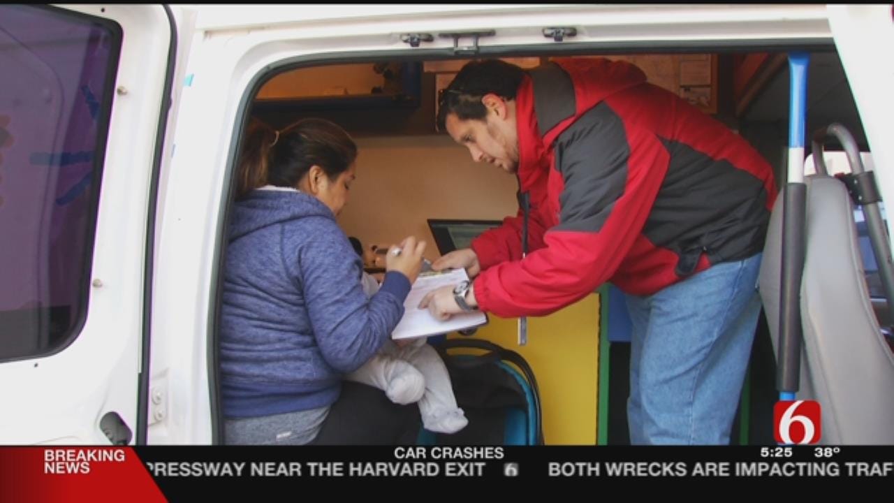 Mobile Immunization Vans Make Stop In Tulsa