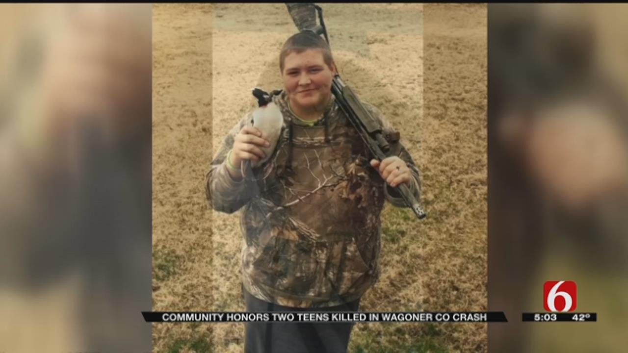 Teen Boys Remembered After Fiery Wagoner County Crash